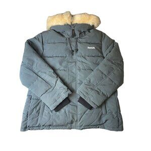 Bench Men’s Gray Fur Hood Trim Jacket – Size XXL